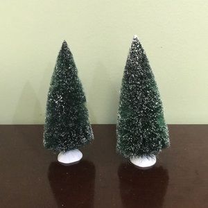 DEPT 56 FROSTED EVERGREEN TREES